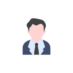 Flat icon - Businessman