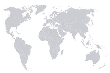 Political map of the world.