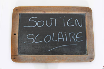 Fototapeta premium ardoise soutien scolaire