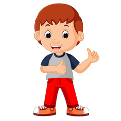 cute boy cartoon