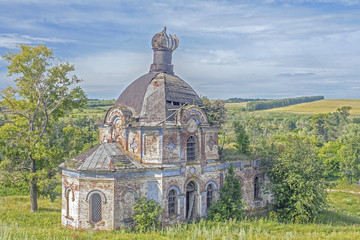 the old ruined Church
