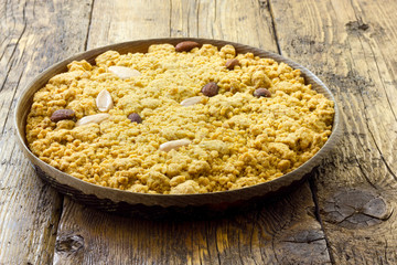 Original Sbrisolona cake from Mantova Italy
