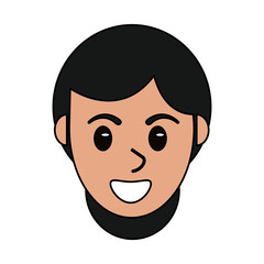 face head woman female avatar design vector illustration eps 10