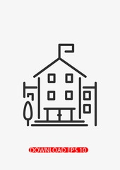 University icon, Vector