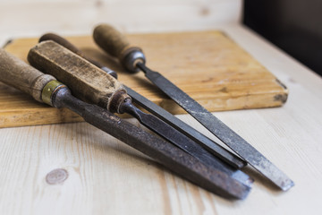 Vintage files and chisels 4