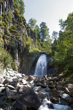 Corbu Waterfall, Altai Republic
