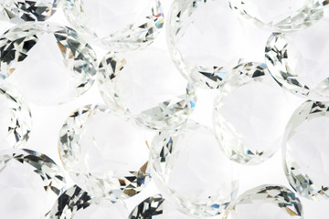 Diamond background / Abstract blur background of diamond.