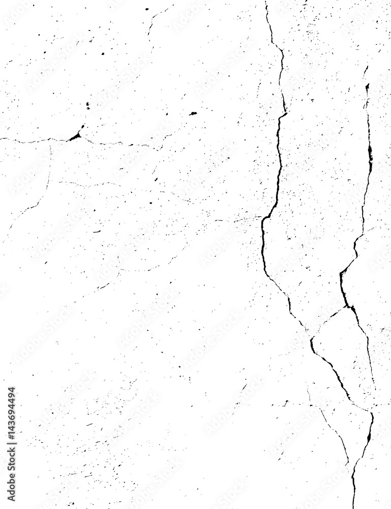 Poster concrete wall with cracks. grunge monochrome background. abstract texture background, dirt overlay o