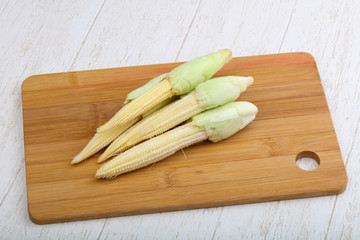 Fresh baby corn