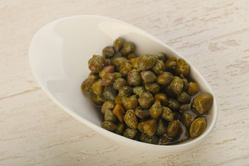 Pickled capers