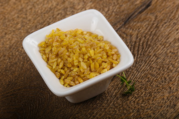 Raw bulgur