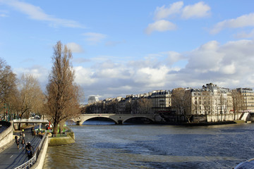 Naklejka premium мост Луи Филлип в Париже