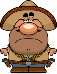 Tired Cartoon Bandito