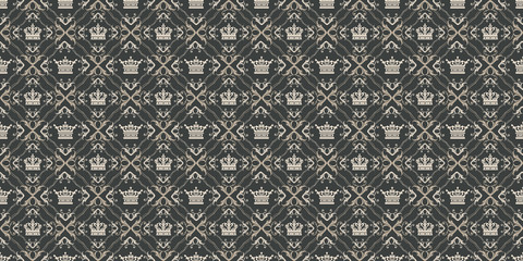 Texture background. Ornate pattern in royal style for your design. Vector illustration