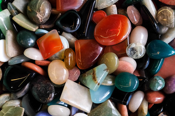 Surface of many multicilor stones and minerals 