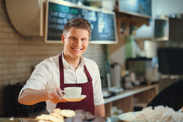 Young barista