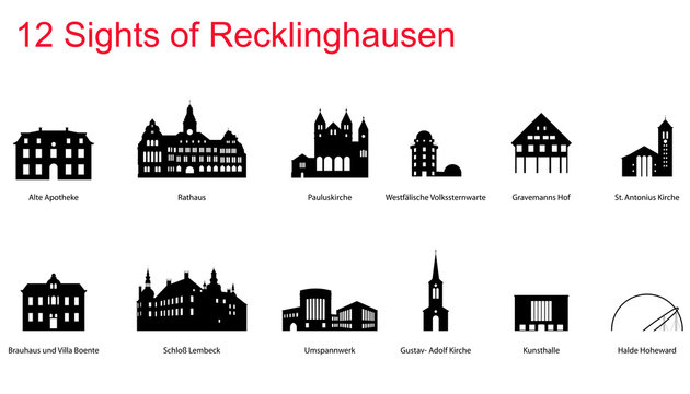 12 Sights of Recklinghausen