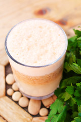 Cocktail of wheat germ