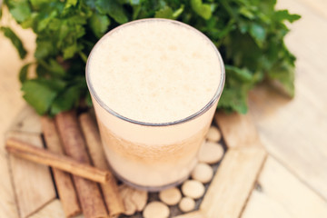 Cocktail of wheat germ