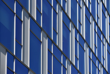 Glass facade