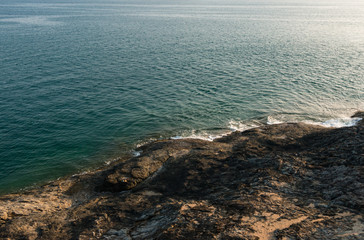 Phromthep cape viewpoint at twilight sky in Phuket,Thailand