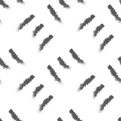 Hand drawn seamless patterns. Vector background  of simple primitive scratchy textures, ornament in grunge style.