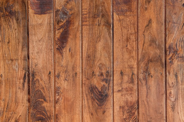 Background surface of brown wooden boards