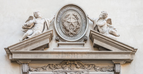 School of music Giuseppe Verdi in Milan - Conservatorio Giuseppe Verdi a Milano