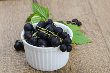 Black currants heap
