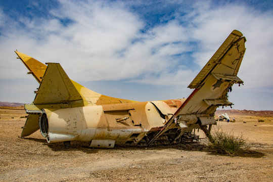 Crashed Aeroplane