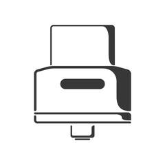 Black bottom airflow low profile rebuildable drip atomizer icon