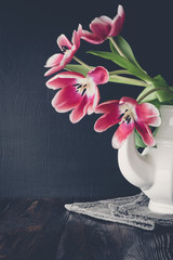 Tulpen in der Vase