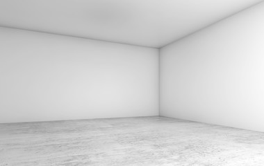 Abstract empty interior cg background