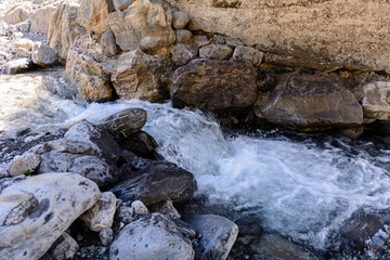 Fliessendes Wasser im Bach,Fluss