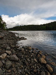 norway sea shore landscape view
