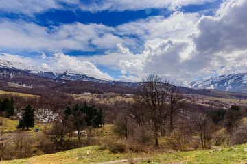 Beautiful spring landscape, Armenia