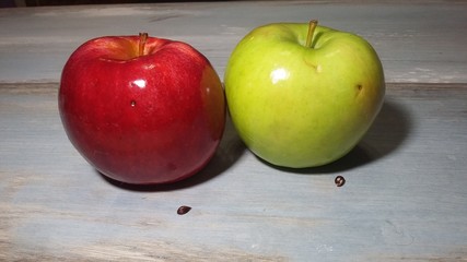 Two apples