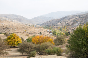 Uzbekistan, mountain landscape