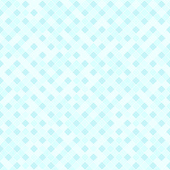 Cyan diamond pattern. Seamless vector