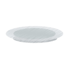 plate dishware icon image vector illustration design