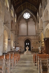 Fototapeta na wymiar church interior 