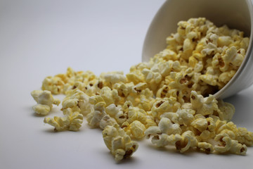 Pop Corn in a Bowl