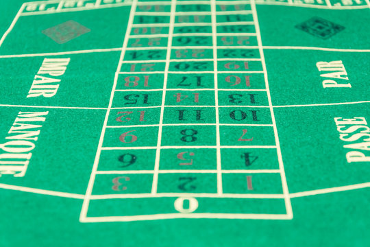 Roulette layout