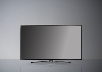 TV, monitor, screen isolated. Vector