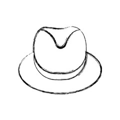 Vintage male hat icon vector illustration graphic design