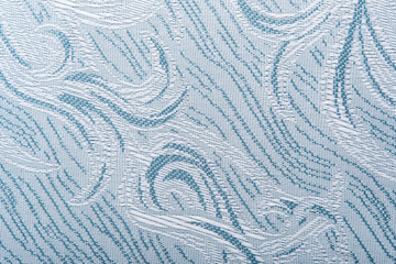 Sample of texture of fabrics for blinds