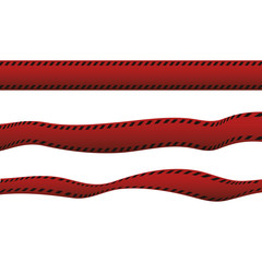 Polic red tape icon vector illustration graphic design