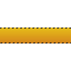 Police yellow tape icon vector illustration graphic design