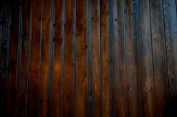 Obraz premium Texture of the old , lacquered wood, brown Wood
