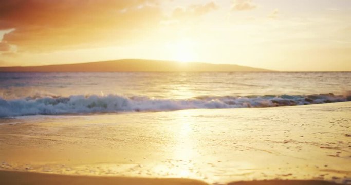 Beach Sunset in Hawaii